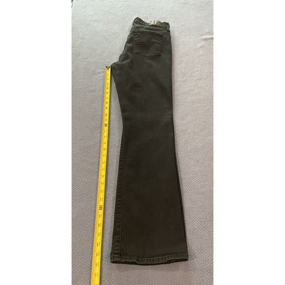 Levis Womens 10 Classic Bootcut Jeans Black Cotton Blend Stretch Mid Rise - Picture 4 of 11